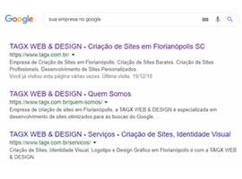 Seu site no Google